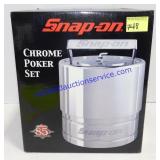Snap-on Chrome Poker Set