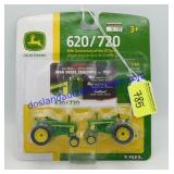 1/64 John Deere 620/720 Tractor Set, Ertl