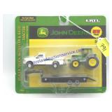 1/64 John Deere Truck w/ Trailer & 6420 Tractor