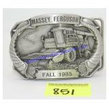 Massey Ferguson Fall 1985 Belt Buckle