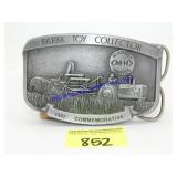 Massey-Harris Farm Toy Collector Belt Buckle