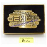 Gehl Forage Harvester Belt Buckle 50 yr.