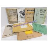 IH Blue Ribbon Service, Waukesha Manuals, etc.