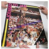 Vintage Michael Jordan/Chicago Bulls Poster