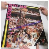 Vintage Michael Jordan/Chicago Bulls Poster