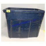 Blue Rubbermaid Tote