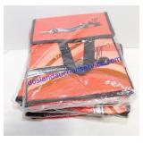 Lot of 10 Soft 6 Pack Snap-on Coolers