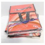 Lot of 10 Soft 6 Pack Snap-on Coolers