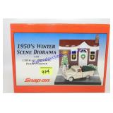 Snap-on 1950s Winter Scene Diorama