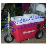 Snap-on Motorized Cooler w/ Back Rest