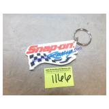 Lot of (8) Snap-on Racing Keychains