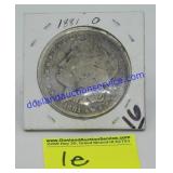 1881 New Orleans Mint 1 Dollar Coin