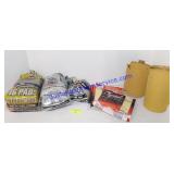 Lot of Steel Wool Pads, Sand Paper, Etc..