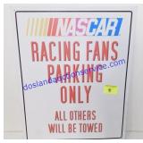 Nascar Parking Sign (15x12)