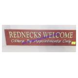 Wooden Redneck Sign (26 x 6)