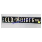Old Biker Sign (24 x 4)