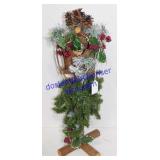 Decorative Holiday Bird House (23")