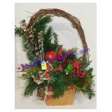 Decorative Holiday Basket (21")