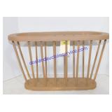 Wooden Magazine Rack (22 x 13 x 9)