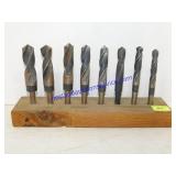 Lot of 8 Large Drill Bits