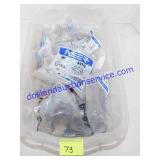 Small Tote of Misc. Electric Supplies