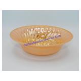 Vintage Fire King Peach Luster Dish