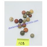 Lot of Clay/Stoneware Marbles