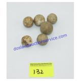 Lot of Clay/Stoneware Marbles