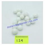 Lot of White Marbles