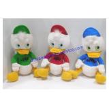 Vintage Huey, Duey & Luey Stuffed Ducks
