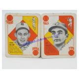 Sherman Lollar & Roy Smalley Baseball Playing Card