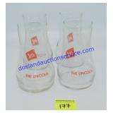 Lot of (4) 7-Up Glasses