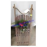 Decorative Holiday Sleigh (48 x 15)