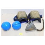 Irwin Construction Knee-Pads, Funnel, Weight Balls