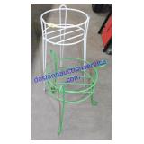 Pair of Metal Plant Stands