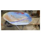 Metal Wheelbarrow