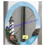Light House Mirror (13 x 10)