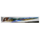 Hand Painted Hand Saw 52"