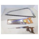 Lot of 3 Handsaws