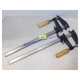 pair of Bar Clamps