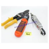 Air Rachet, Hand Drill, Tin Snips