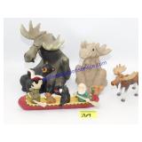 Moose Figurines