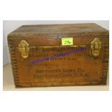 Wooden All Arms Ammunition Box (15 x 9 x 9)