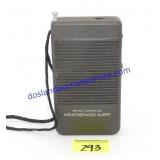 Crystal Controlled Weather Radio Alert