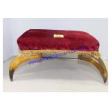 Velvet Horn Foot Rest (12 x 9 x 7)