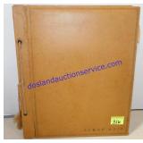 Vintage Scrapbook of Newspaper Clippings