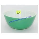 Vintage 2.5 Qt. Green Pyrex Bowl