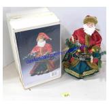 Woodland Santa Tree Topper (12")