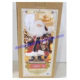 Grandeur Noel Fabric Santa (16")