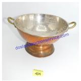 Copper Stamped Colander